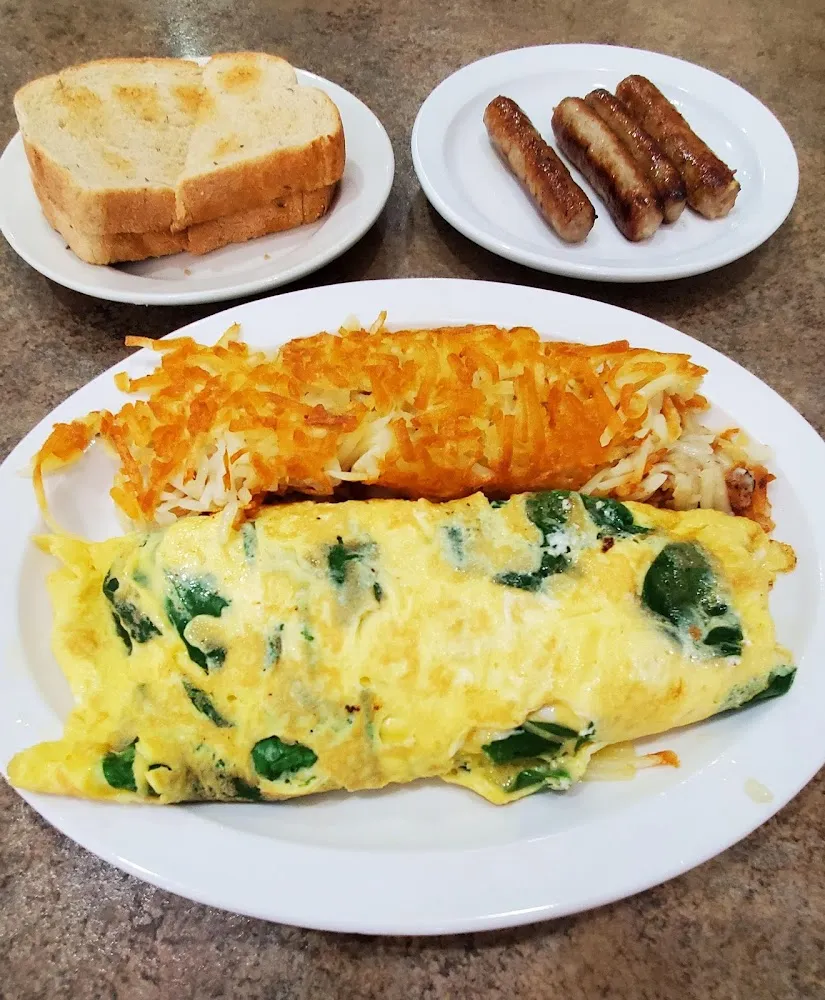 Spinach Omelette